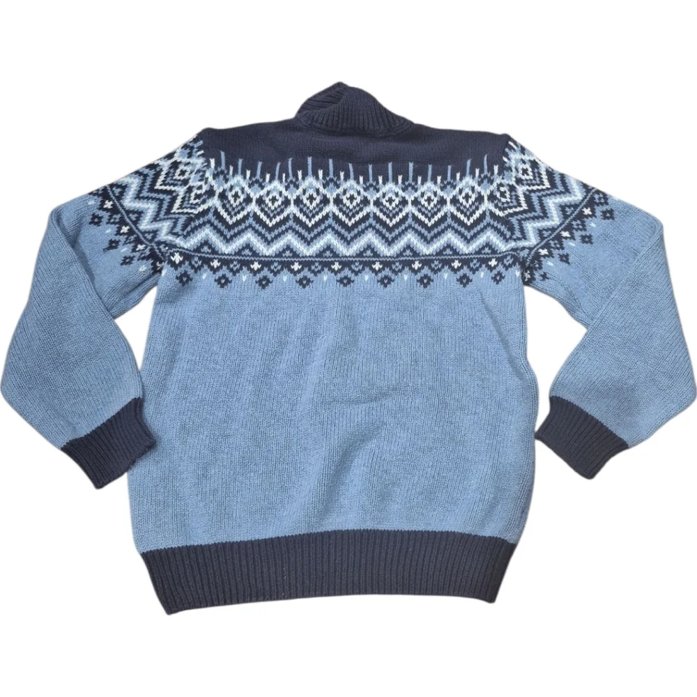 Gymboree Blue and White Crewneck Sweater